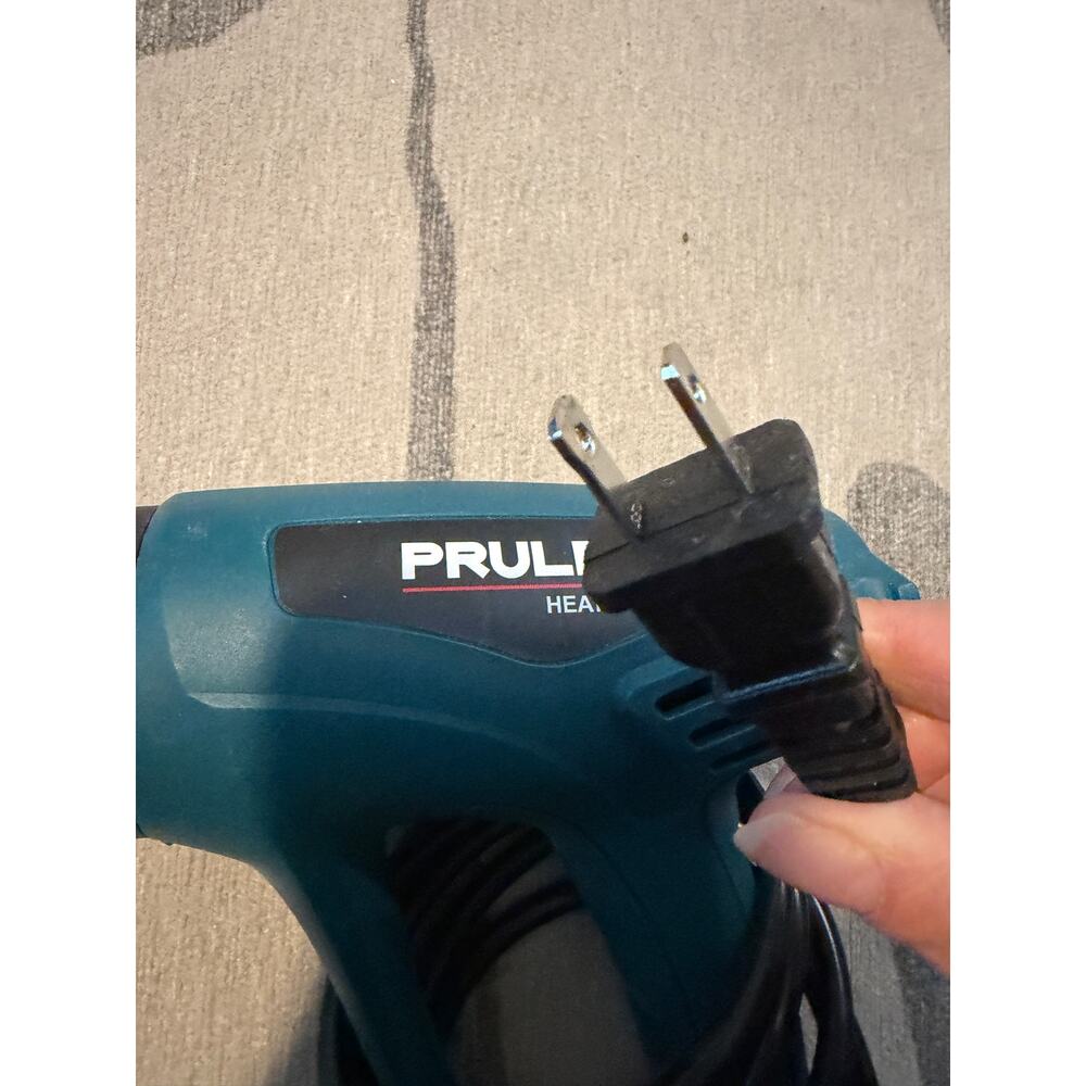 Heat Gun Dual Temperature Settings PRULDE N2190 1500W Hot Air Gun 800°F - 1112°F - Picture 3 of 6